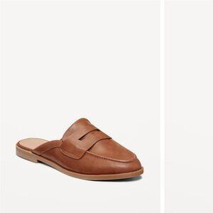 [NWOT] Old Navy - Slip-On Loafers Mules - Bourbon - Size 8